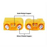 High Current Original Amass XT120 XT120-M XT120-F 2+2 Pin Plug Connector (10 pcs)