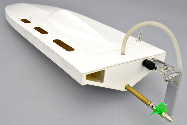 22.5" RC EP Fiberglass Deep-vee Arowana Mono 1 ARR Racing Boat - white