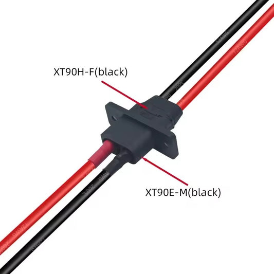 High Quality Customized Ads Plug Cable Assembly 50a 600v Connector Ads Extension Cable (2 pcs)