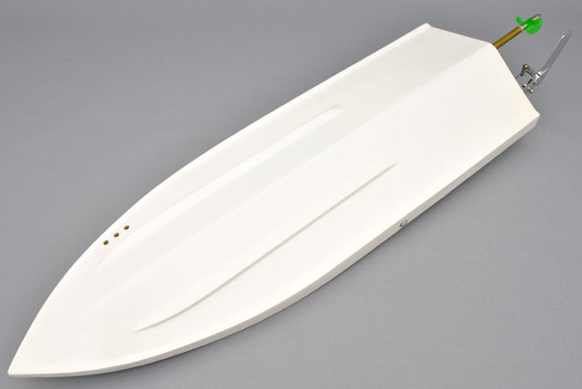 22.5" RC EP Fiberglass Deep-vee Arowana Mono 1 ARR Racing Boat - white