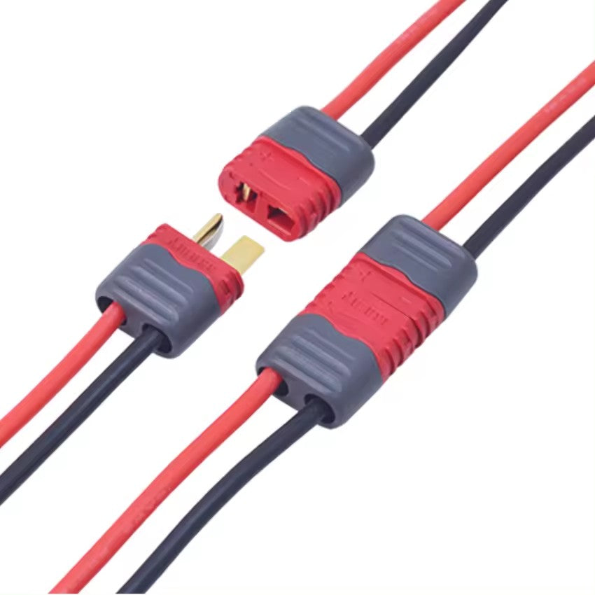 Original Amass MINI AM1015 T-plug Deans T Plug 2P Electrical Power Socket RC Connector (20 pcs)