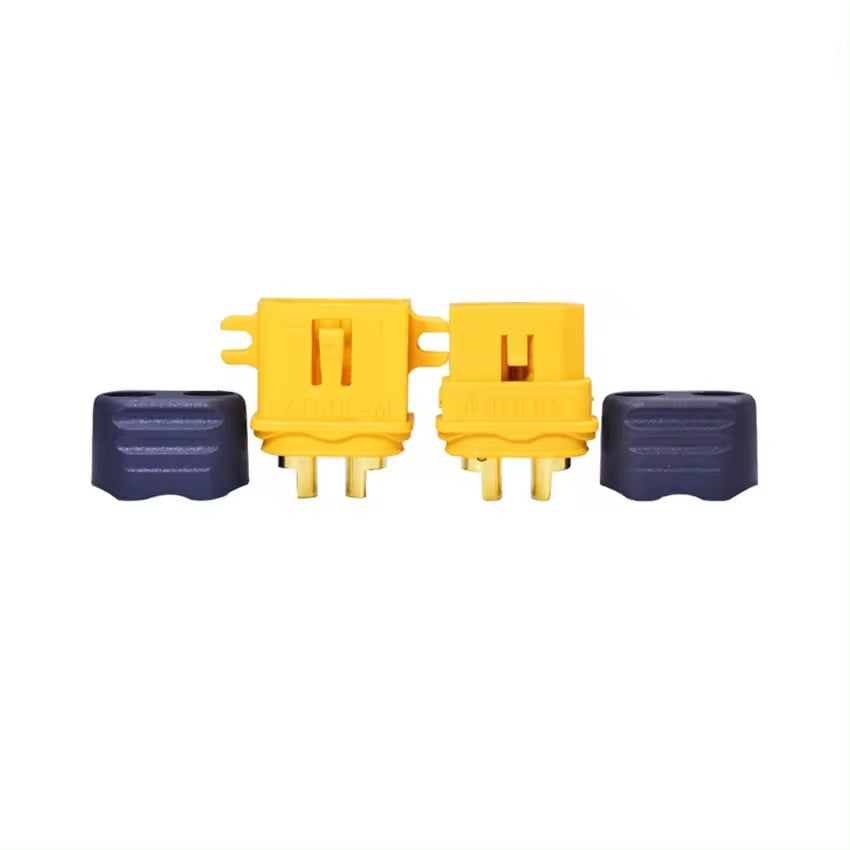 Amass XT60L XT60L-M XT60L-F XT60 Connector Plug Cable With Quick Lock Clip And Screw Fixed Position (10 pcs)