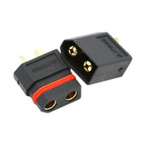 Male Female Black Original Amass Panel Mount XT60 XT60EW XT60EW-M Waterproof Plug Adapter XT60W XT60W-F XT60W-M Connector (10 pcs)