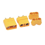 Spot wholesale Amass XT90H Male Female Low Resistance Power Connectors with Protective Sleeve 45A High Current (10 sets)