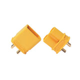 Factory price direct selling Small volume large current gold plated Yellow plug Amass 2 pin XT30U Male and female connectors (10 sets)