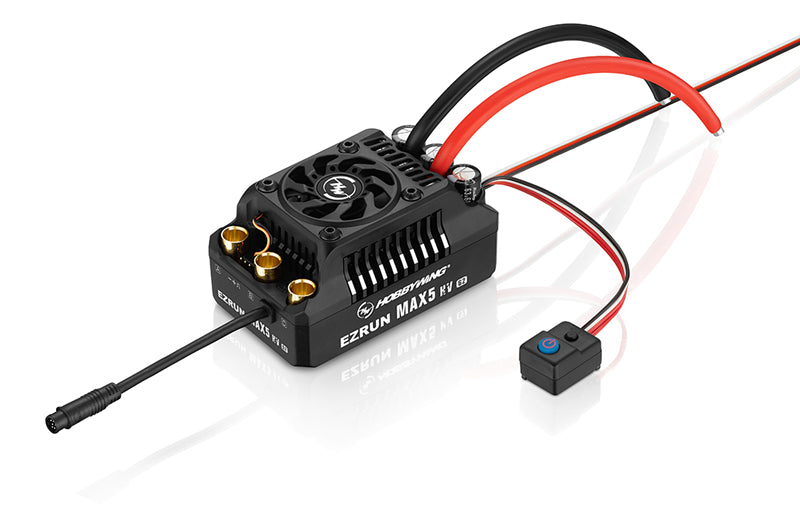 Hobbywing Ezrun MAX5 G2 Sensored Brushless ESC & Motor Combo w/56118SD (650kv/800kv/1100kV)