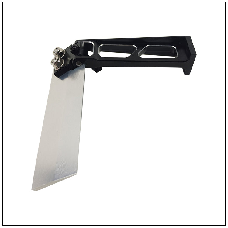 RC Boat Rudder 60*75*2mm CNC Low Resistance Rudder for Speed RC Mini-MONO Racing Boat
