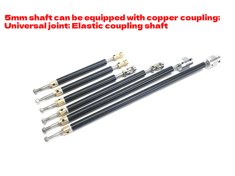 Boat Model 5mm Drive Hard Shaft Cable 304 Stainless Steel Sleeve Drive Dog