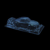 1/10 Lexan Clear RC Car Body Shell for PORSCHE RWB 993   F:195mm, R:205mm