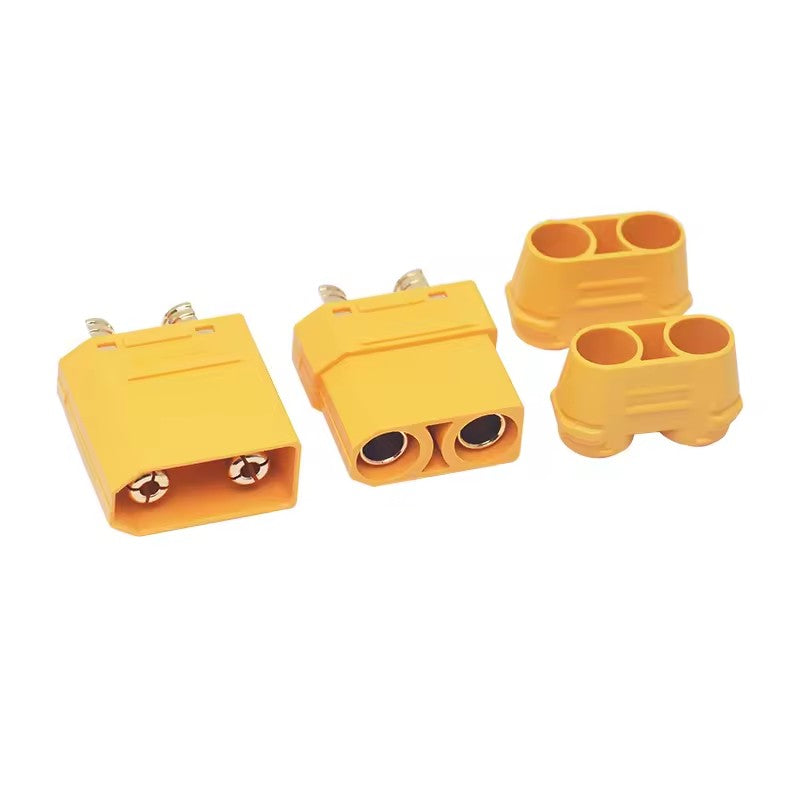 Male To Female Xt90-stecker RC Plug Socket Connecter Cable Amass XT90H-F XT90s XT90-s Black XT90 F XT90H Connector For Drone(10 pcs)