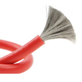 CNCA-C01-01:2014 High quality extra soft silicone Cable 20AWG red and black PV Solar Cable 600V high temperature resistant cable(10 pcs)