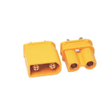 Factory price direct selling Small volume large current gold plated Yellow plug Amass 2 pin XT30U Male and female connectors (10 sets)