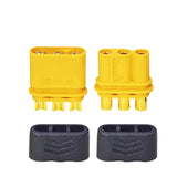 Amass MR Series MR30 Male and Female Model Aircraft Power Battery Motor Electrically Adjusted Three-core Plug Connector (10 sets)
