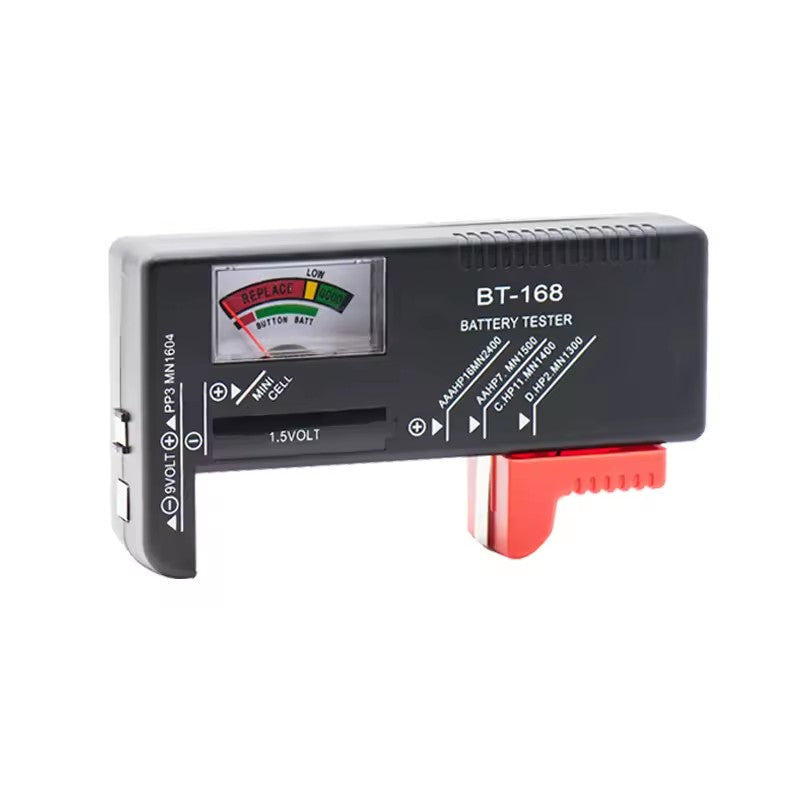 Digital Battery Tester BT-168/BT-168D for AA, AAA, 9V, mini cell Battery (3 pairs)