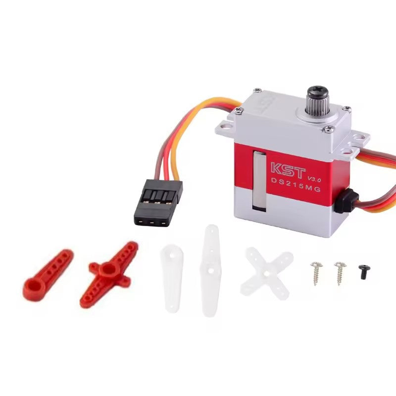 KST DS215MG V3.0 Servo Upgraded Stainless Steel Gears Micro All Metal High Torque 450-level Swashplate Digital Servo