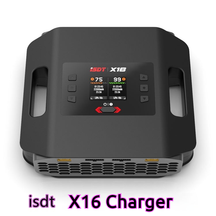 ISDT X16 2X1100W 2X20A Dual Channel Battery Charger 2-16S Lipo Battery Charger