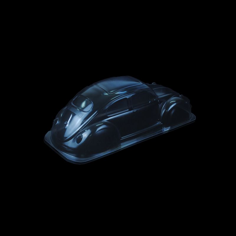 1/10 Lexan Clear RC Car Body Shell for BEETLE CRAWLER BODY  313mm