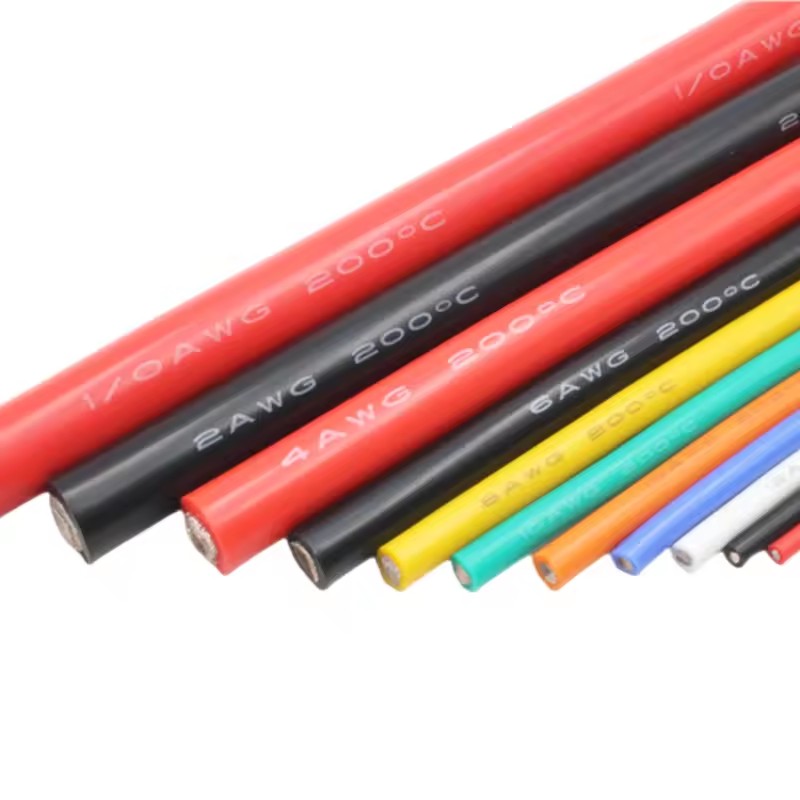 CNCA-C01-01:2014 High quality extra soft silicone Cable 16AWG red and black PV Solar Cable 600V high temperature resistant cable (10 pcs)