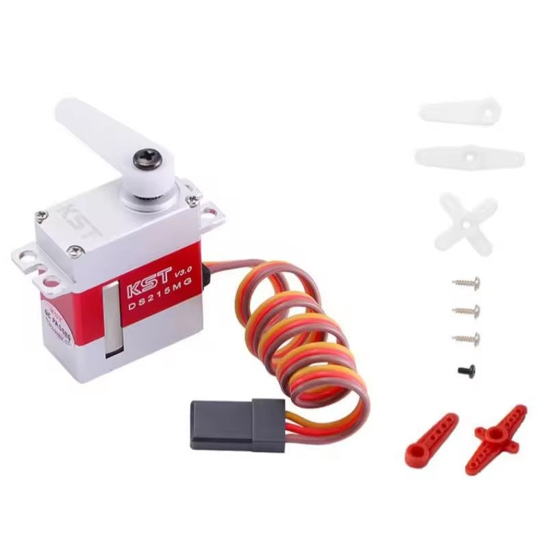 KST DS215MG V3.0 Servo Upgraded Stainless Steel Gears Micro All Metal High Torque 450-level Swashplate Digital Servo