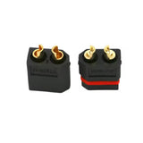 Male Female Black Original Amass Panel Mount XT60 XT60EW XT60EW-M Waterproof Plug Adapter XT60W XT60W-F XT60W-M Connector (10 pcs)