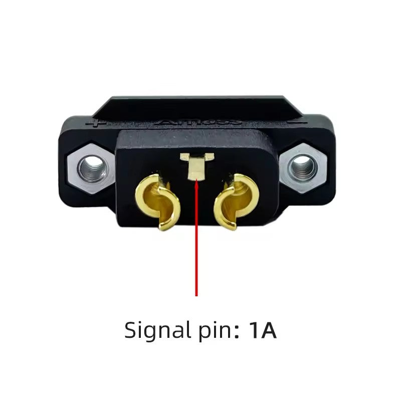 Original Amass XT60IE-M 35A male model aircraft power plug DC500V connector for RC Battery/Charger/Brushless Motor (5 pcs)