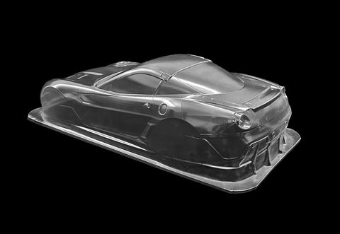 1/10 Lexan Clear RC Car Body Shell for FERRARI 599xx WT