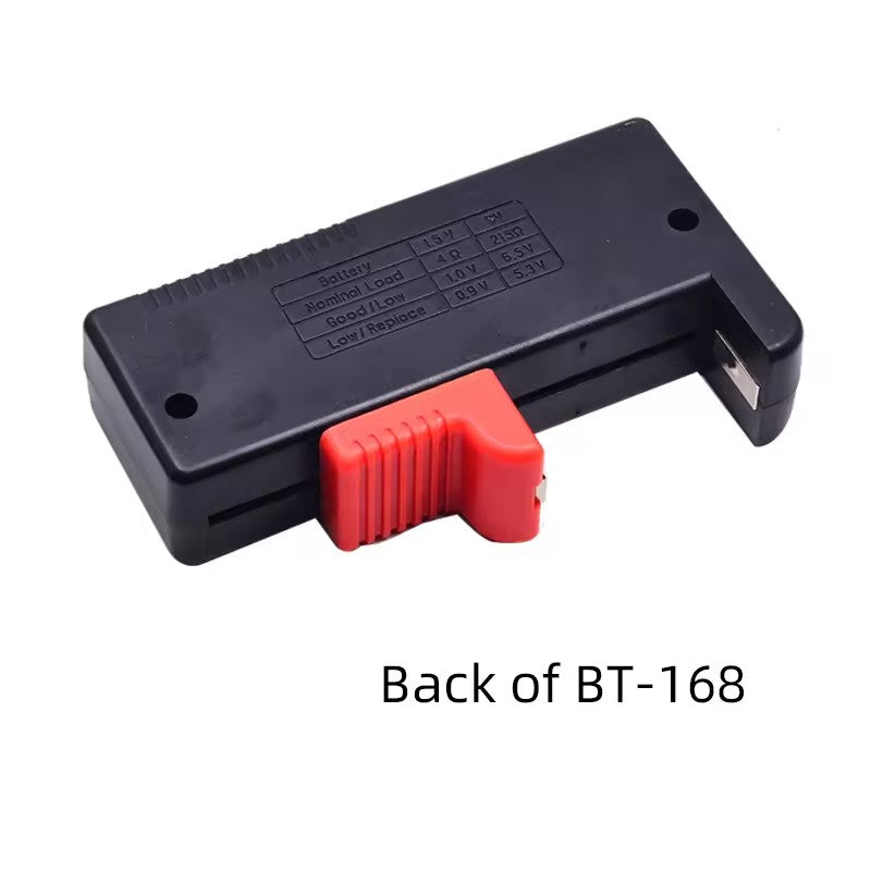 Digital Battery Tester BT-168/BT-168D for AA, AAA, 9V, mini cell Battery (3 pairs)