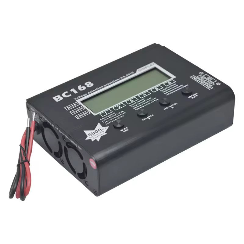 Aokda BC168 1-6S 8A 200W 8000mA Current LCD Intellective Display Balance Charge/Discharge Lipo/Lithium Battery For RC Model