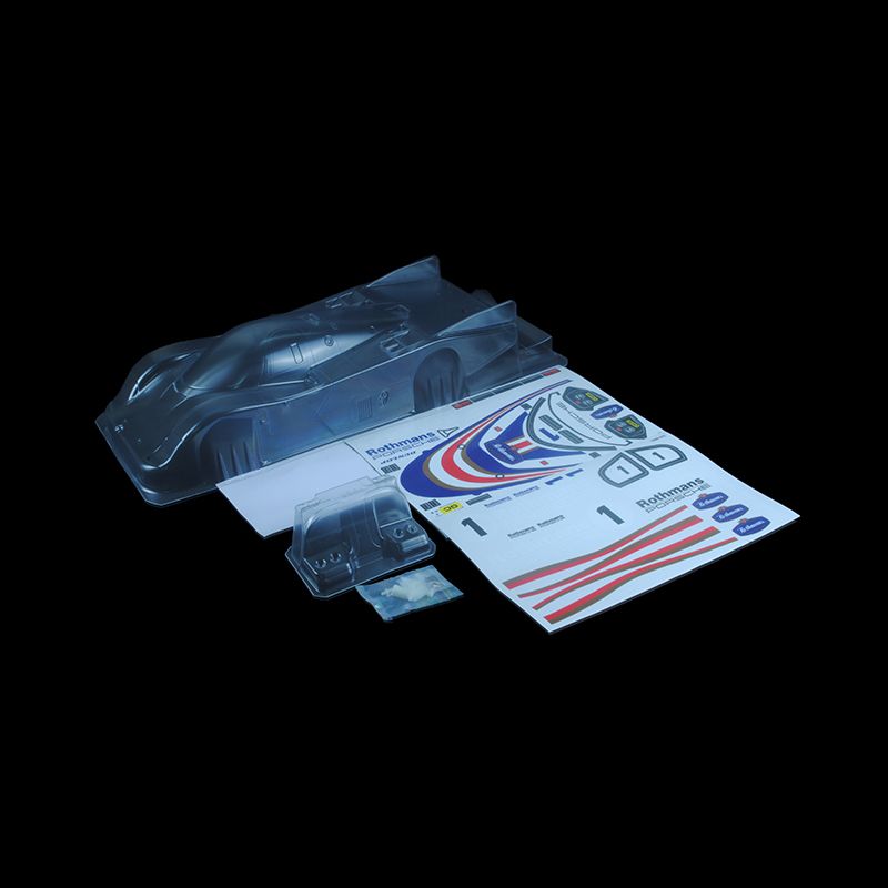 1/10 Lexan Clear RC Car Body Shell for  PORSCHE 956  190mm