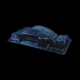 1/10 Lexan Clear RC Car Body Shell for PORSCHE RWB 993   F:195mm, R:205mm