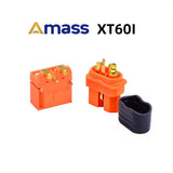 Wholesale Orange Original Amass XT 60I XT-60I XT60IPW-M XT60I XT60IPW Male XT60I-F Female Connector Signal Pin Plug Connector (10 pcs)