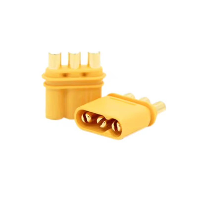 Amass MR Series MR30 Male and Female Model Aircraft Power Battery Motor Electrically Adjusted Three-core Plug Connector (10 sets)