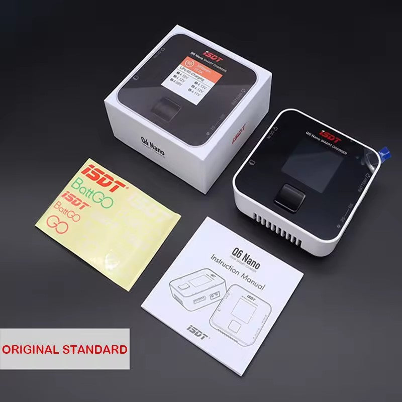 ISDT Q6 Nano 200W 8A 1-6S Battery Balance Charger For Lilon LiPo LiHV NiMH Pb RC Models