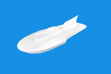 24" RC EP Epoxy Fiberglass Miss Supertest Hydroplane Scale Racing Boat Hull - White