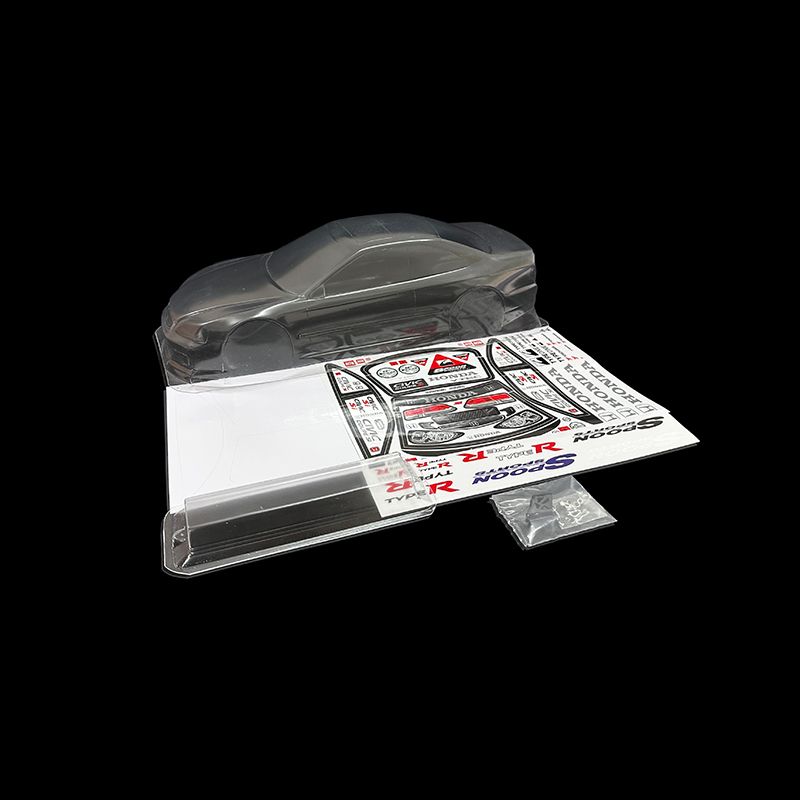 1/10 Lexan Clear RC Car Body Shell for HONDA CIVIC SI WT 190mm