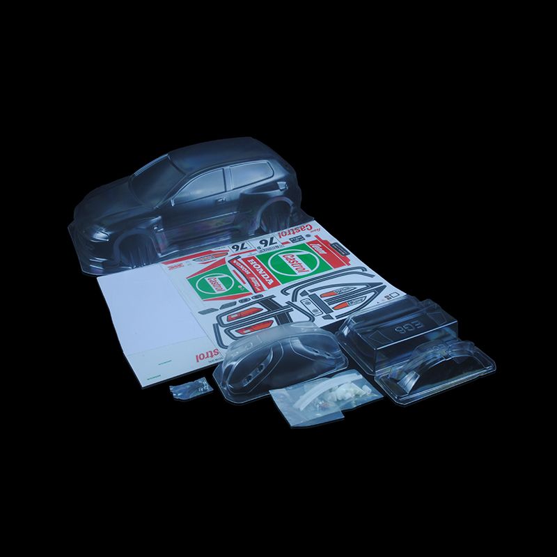 1/10 Lexan Clear RC Car Body Shell for PANDEM HONDA EG6 200mm