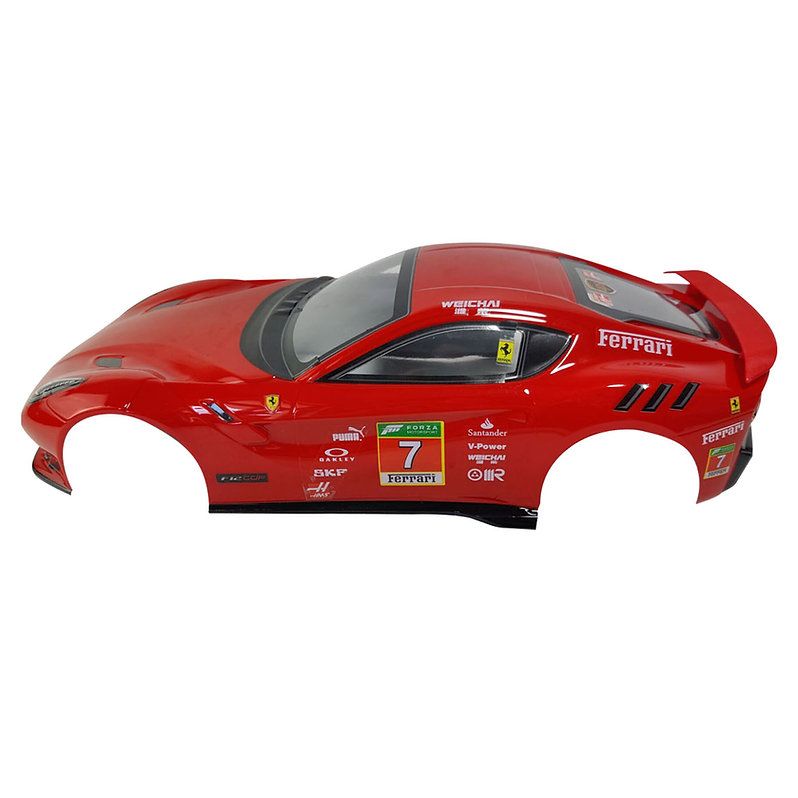 1/10 Lexan Clear RC Car Body Shell for FERRARI F12 190mm