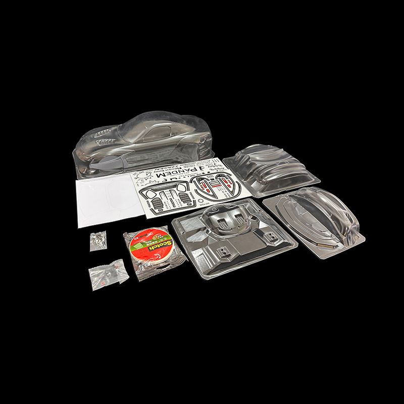 1/10 Lexan Clear RC Car Body Shell for RX7 FD3S WT 195mm