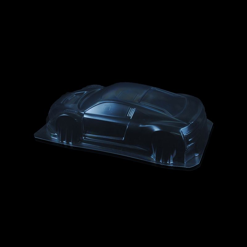 1/10 Lexan Clear RC Car Body Shell for  AUDI R8 GT3  190mm