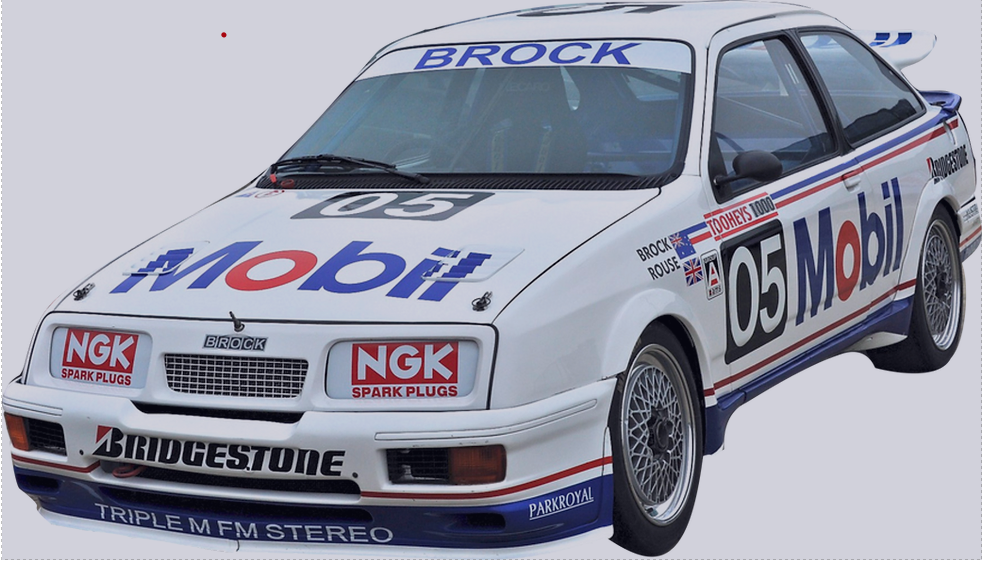 1/10 Lexan Clear RC Car Body Shell for Ford Sierra RS500 Cosworth