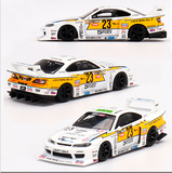 1/10 Lexan Clear RC Car Body Shell for LBWK NISSAN S15  200mm