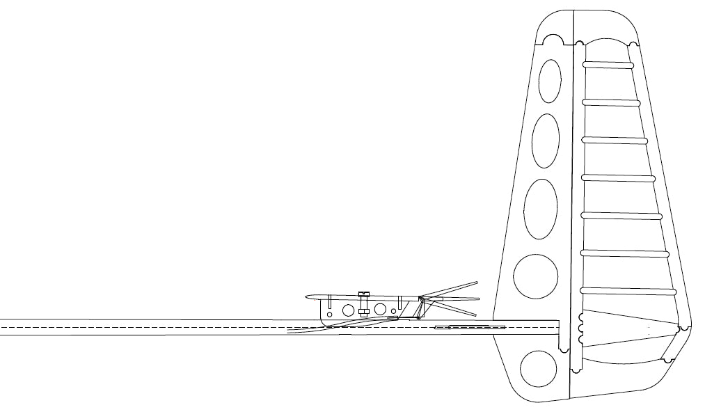 F5 RES / F5L  RC thermal soaring glider - Ballare-VX  RES Glider  2m wing span FxRES