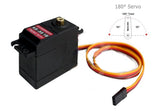 Waterproof High Torque 20kgf Metal Gear Digital Servo for Robot , RC Boat , Car