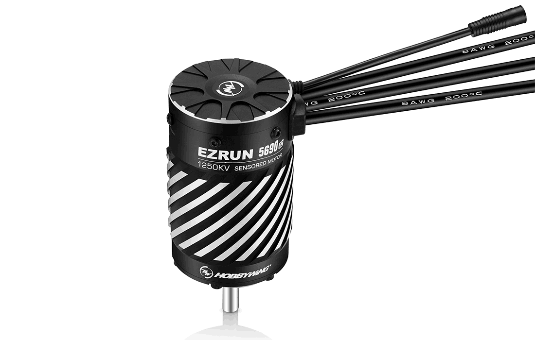 Hobbywing EZRUN Brushless ESC 5690SD G2 1250KV Motor