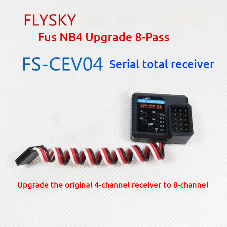 Flysky Noble NB4+ 2.4GHz 8CH Transmitter with FGR4S Receiver