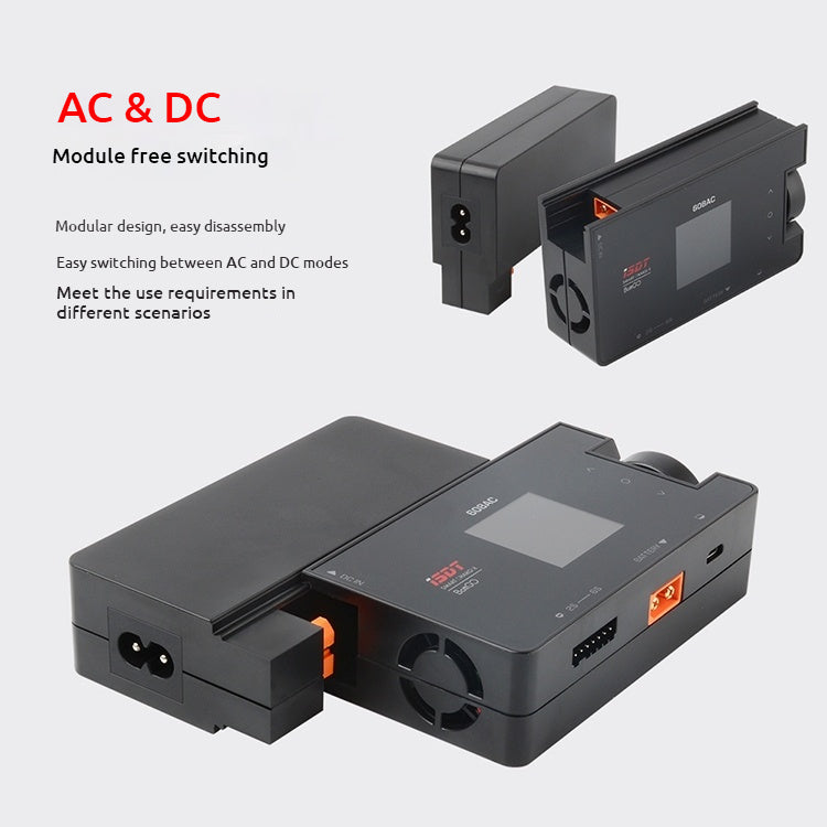 ISDT 608AC 50W AC 200W DC Dual Mode 8A 6S Smart Charger