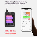 ISDT C4 EVO / C4 AIR Smart Charger For Cylindrical Battery NiMH NiCd Lithium Battery