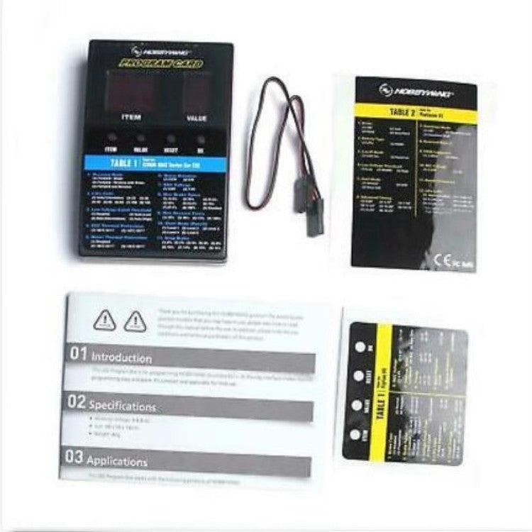 Hobbywing LED Programming Card for RC Car Speed Controller