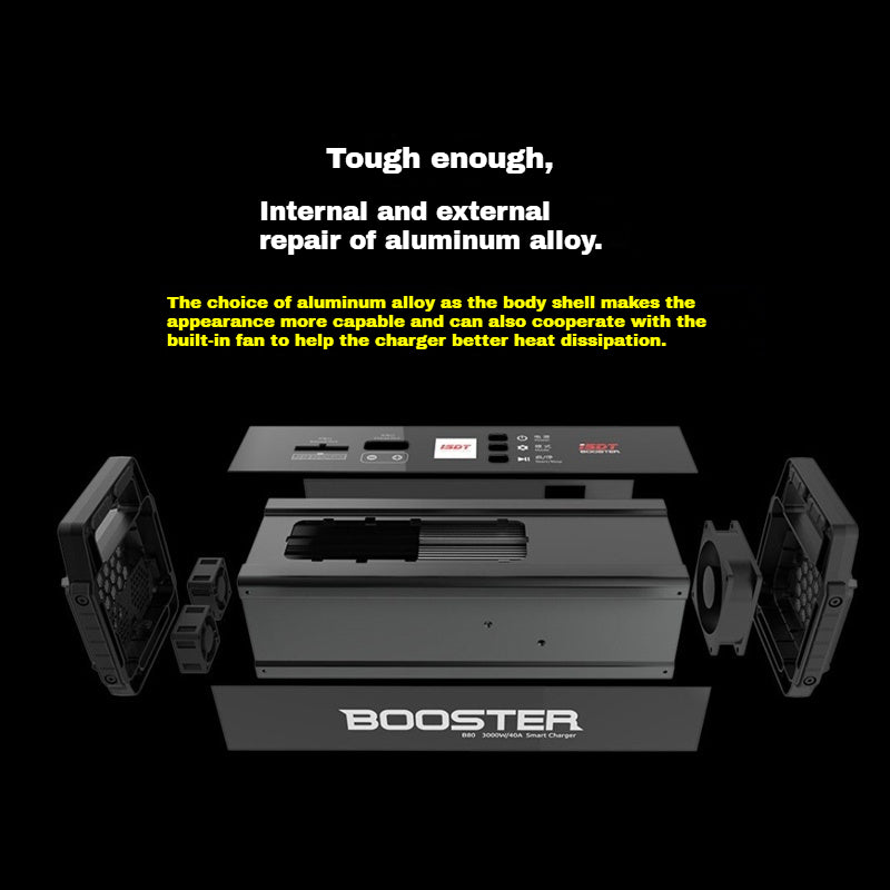 ISDT B80 3000W 40A 80V High Power Smart Charger Professional Charger for LiFe