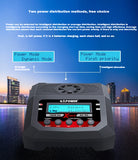 GT Power X4 Mini Charger 200W AC / 100W x4 DC (can charge 4 different type of batteries at the same time)